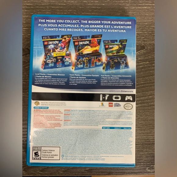 LEGO Dimensions (Nintendo Wii U, 2015) GAME & Booklet Tested Works WB Games - Picture 2 of 9